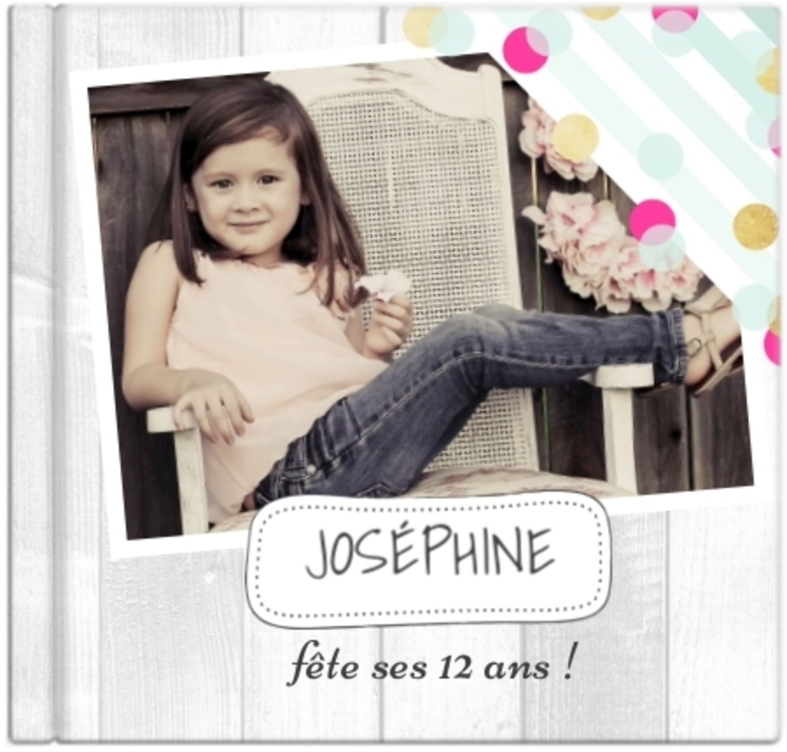 Album photo anniversaire enfant